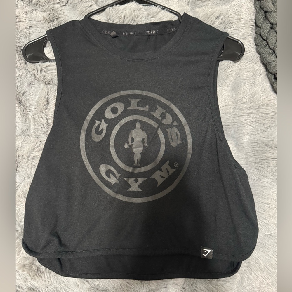 GYMSHARK • Crop tank • Medium • Black •